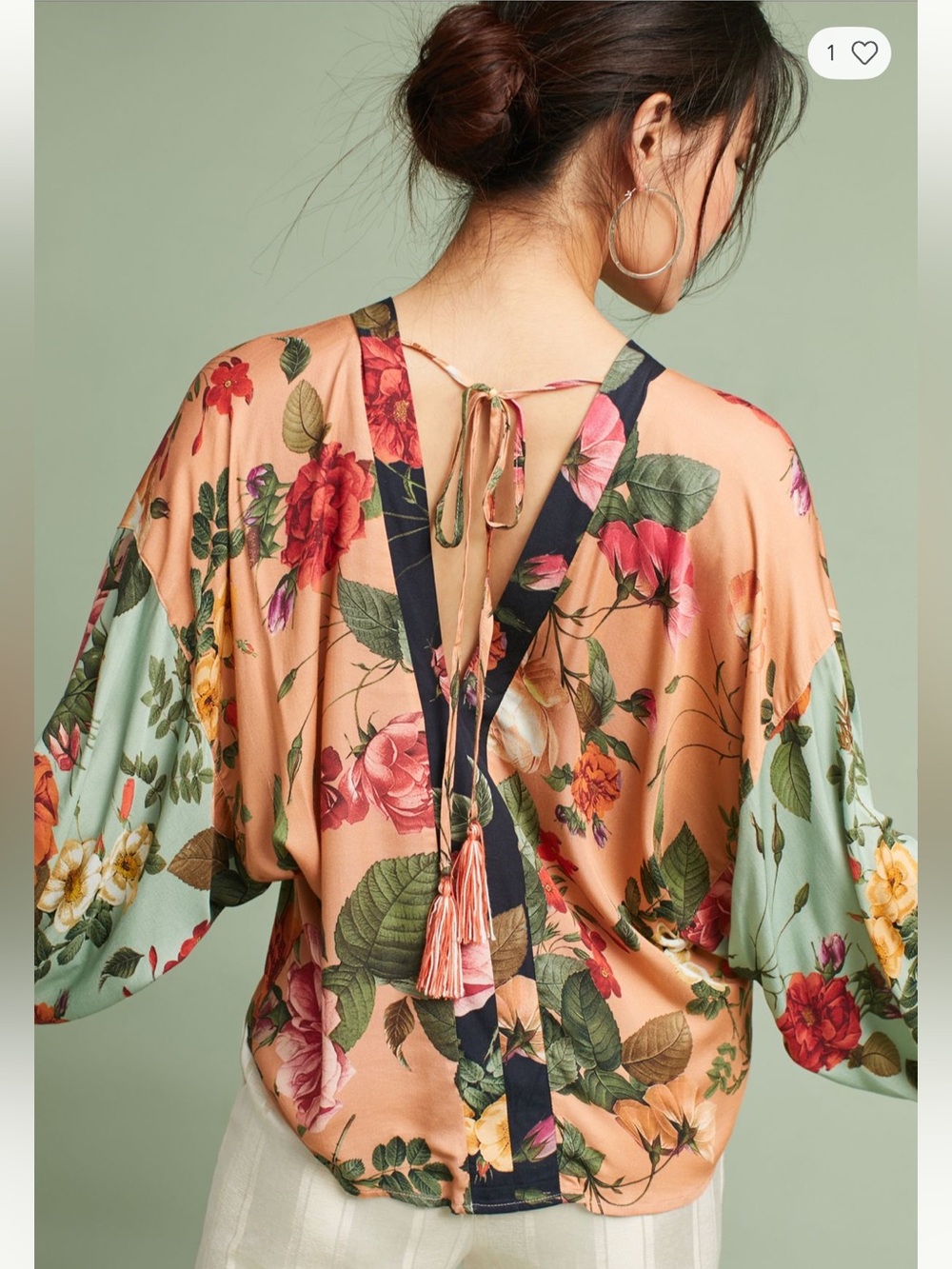 FARM Rio Floral Kimono Top - Picture 2 of 7